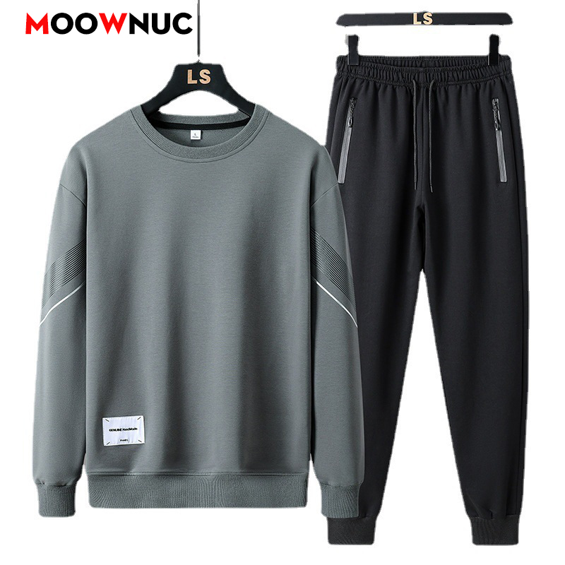 Men'S Fashion Hoodie - Set Pakaian Olahraga Kasual Pria 2