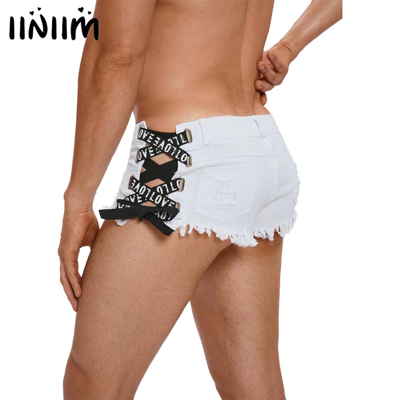 Skinny Jeans Ripped - Celana Pendek Jeans Ultra Pendek Pinggang
