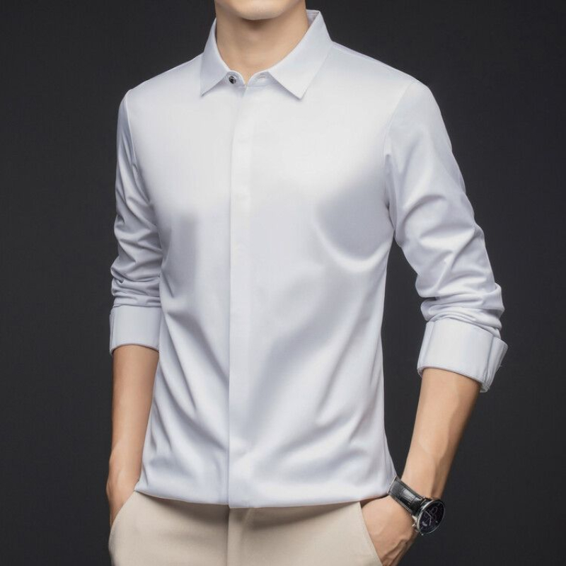 Dress Shirt Non-Iron - Kemeja Pria Bisnis Kelas Atas Atasan