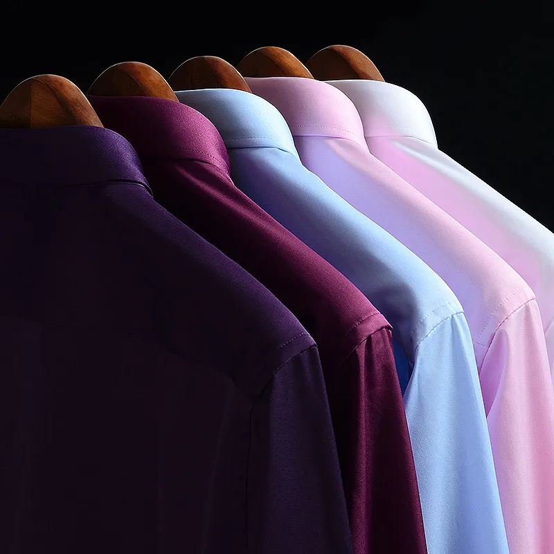 Dress Shirt Non-Iron - Kemeja Pria 2026 Non-Iron Solid Soft