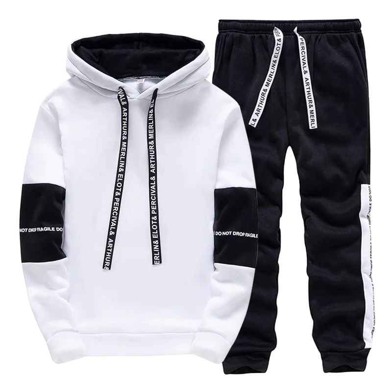 Men'S Fashion Hoodie - Setelan Olahraga Pria, Sweater Berkerudung Kasual,
