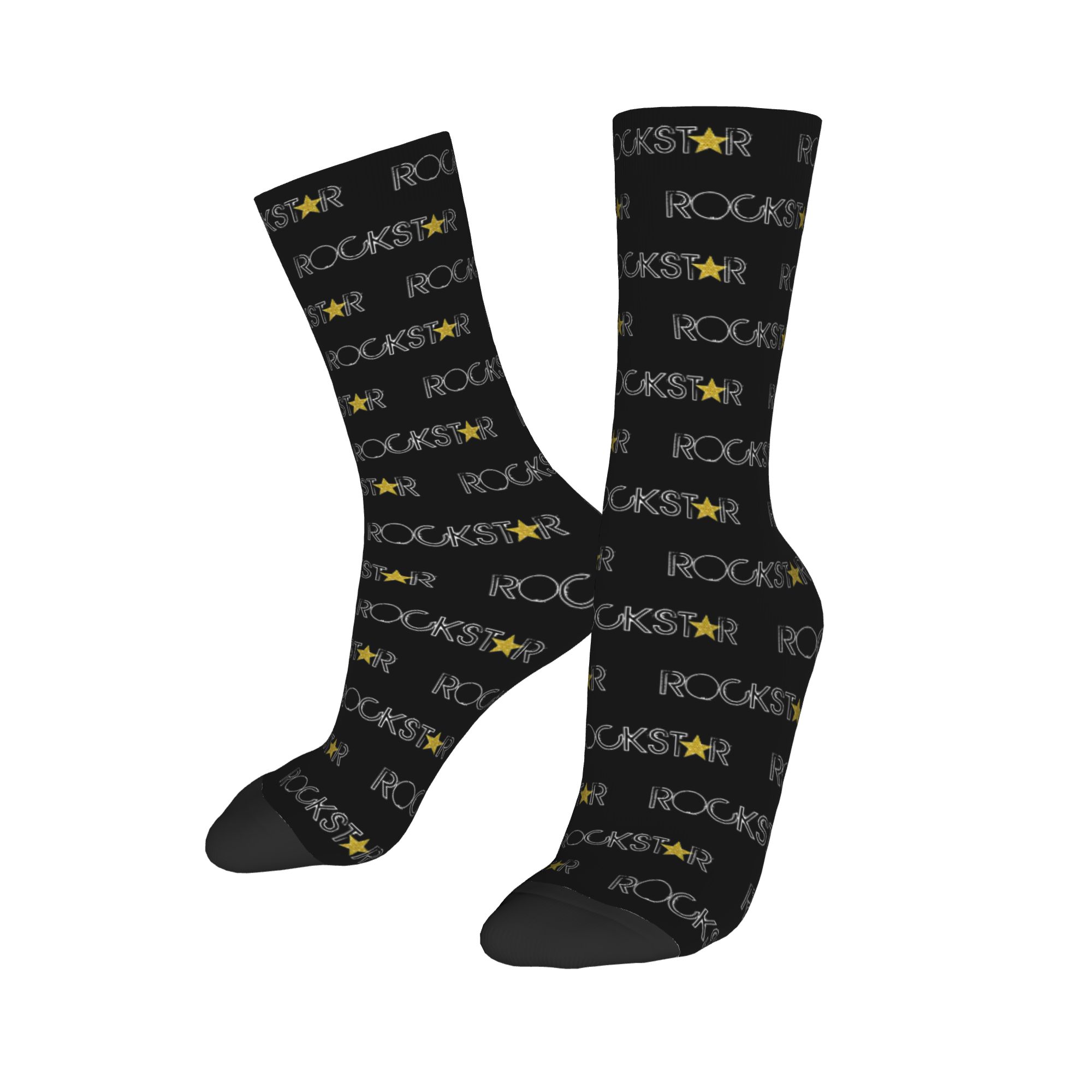 Men'S Fashion Youtube - Kaos Kaki R-Rocks S-Stars Cetak Fashion