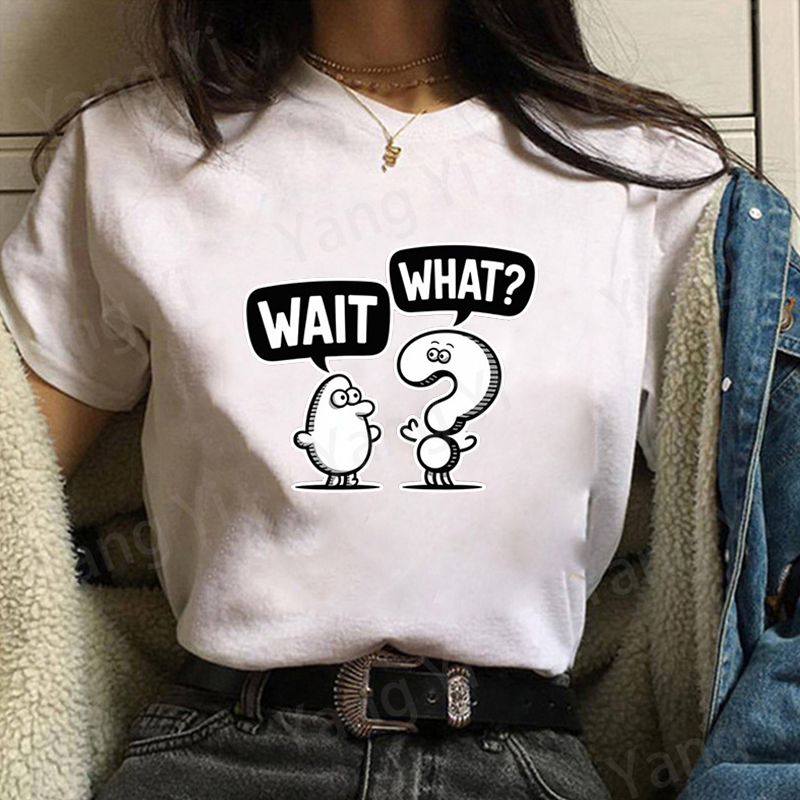 Men'S Fashion Questions - Kaus Pria Wanita Gambar Tanda Seru