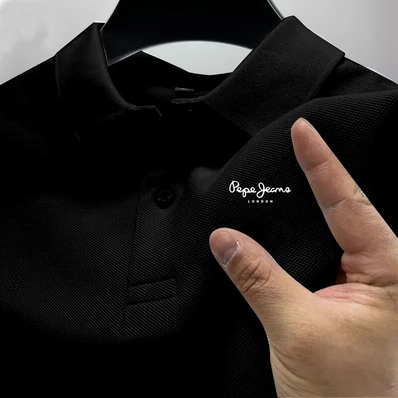 Men'S Fashion Golf Clothing - Kaos Polo Lengan Pendek Pria 2026