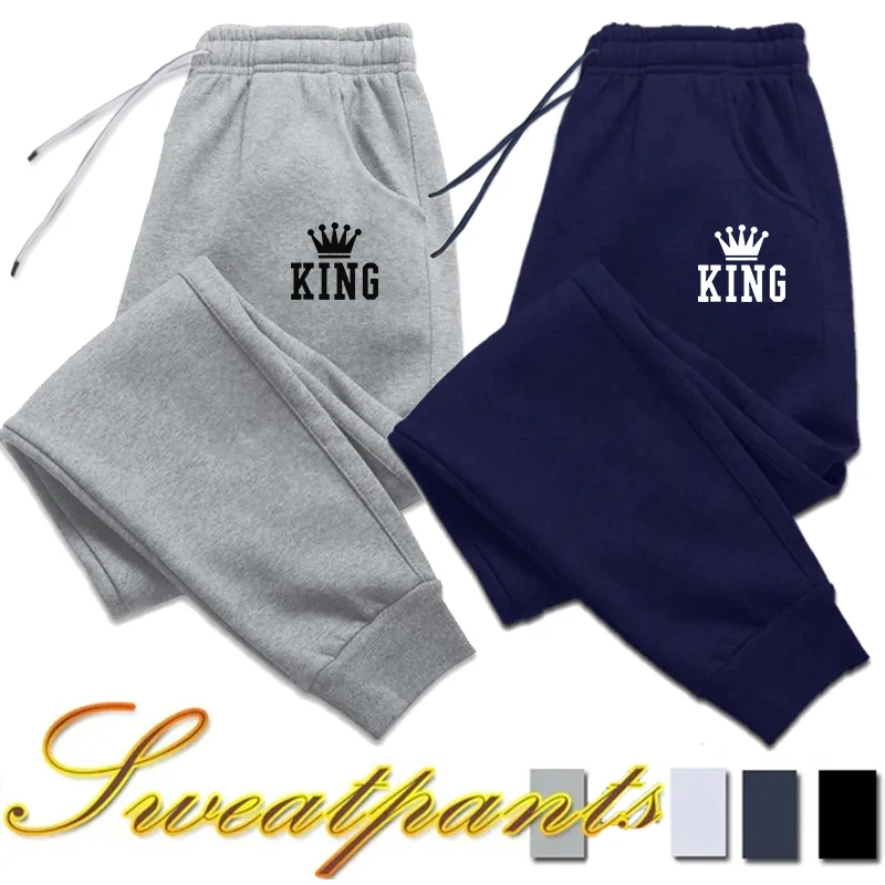 Men Fashion King - Celana Olahraga Pria King Printing, Celana