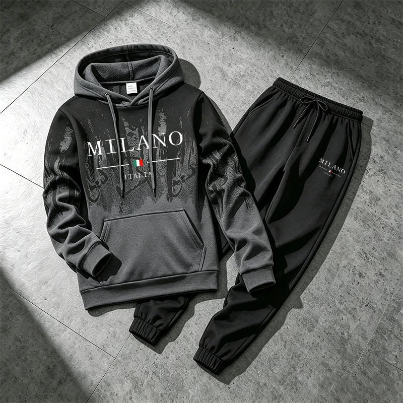 Men'S Fashion Hoodie - 2026 Kedatangan Baru Setelan Olahraga Pria