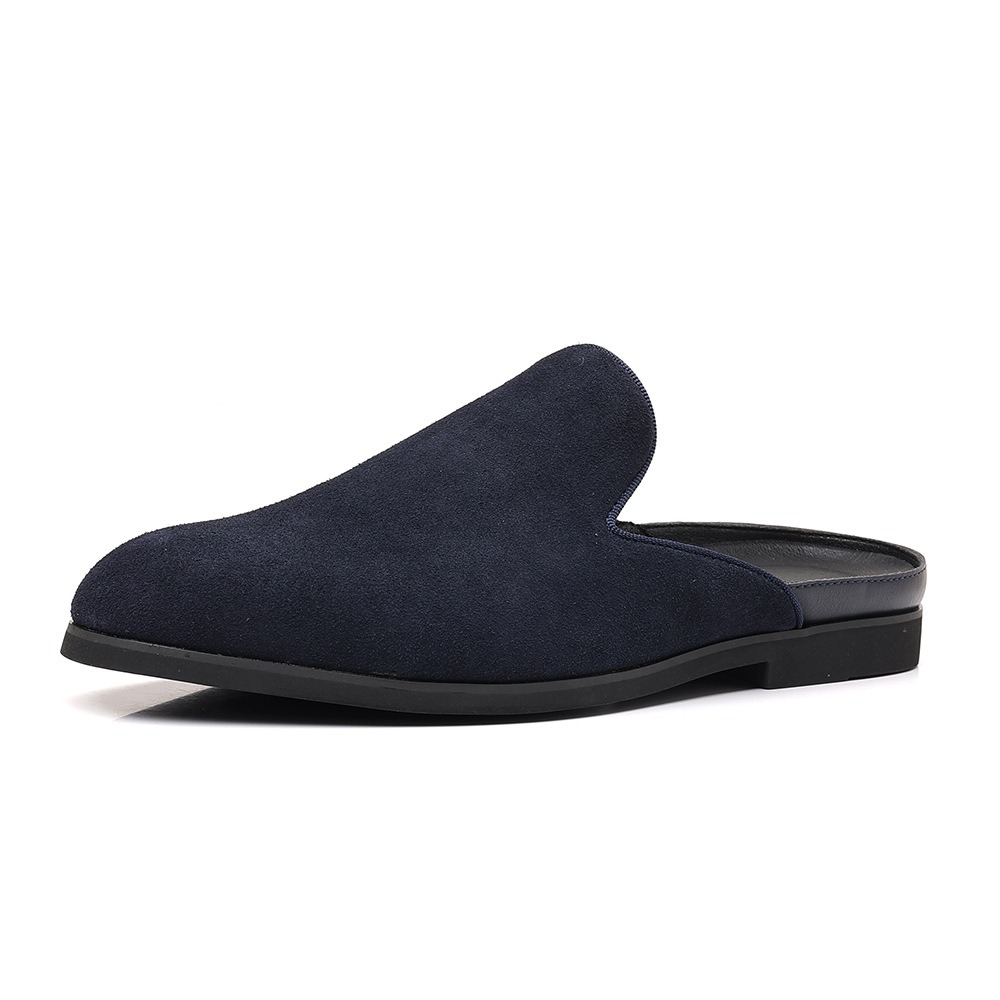 Men'S Fashion Loafers - Sepatu mules suede untuk pria, loafers