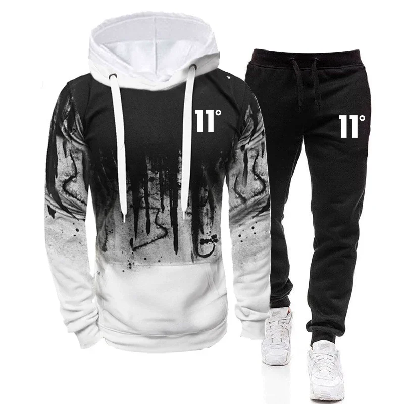 Men'S Fashion Hoodie - Setelan Olahraga Pria Berkualitas Tinggi, Kasual,