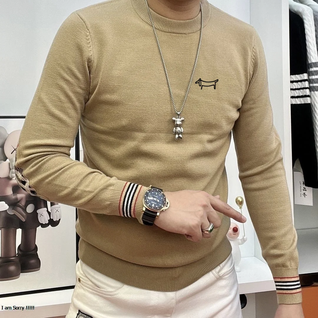 Men'S Fashion Golf Clothing - Sweter Golf Pria Pakaian Rajut Sweter