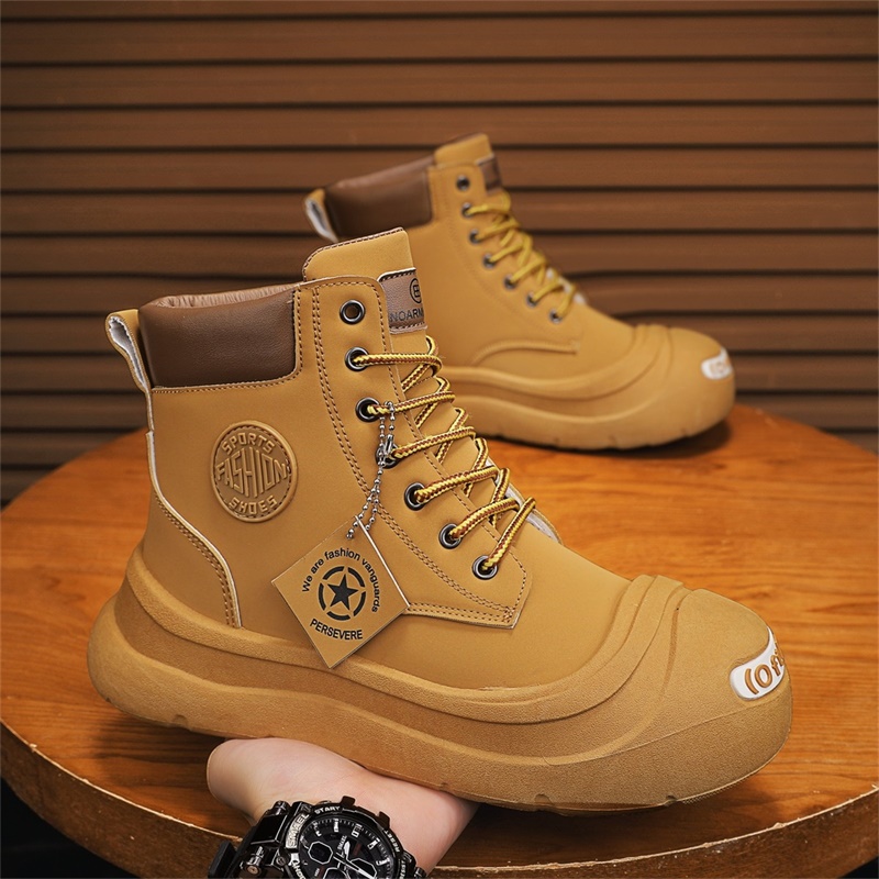 Men'S Fashion Loafers - Sepatu Boots Pendek Modis dan Nyaman
