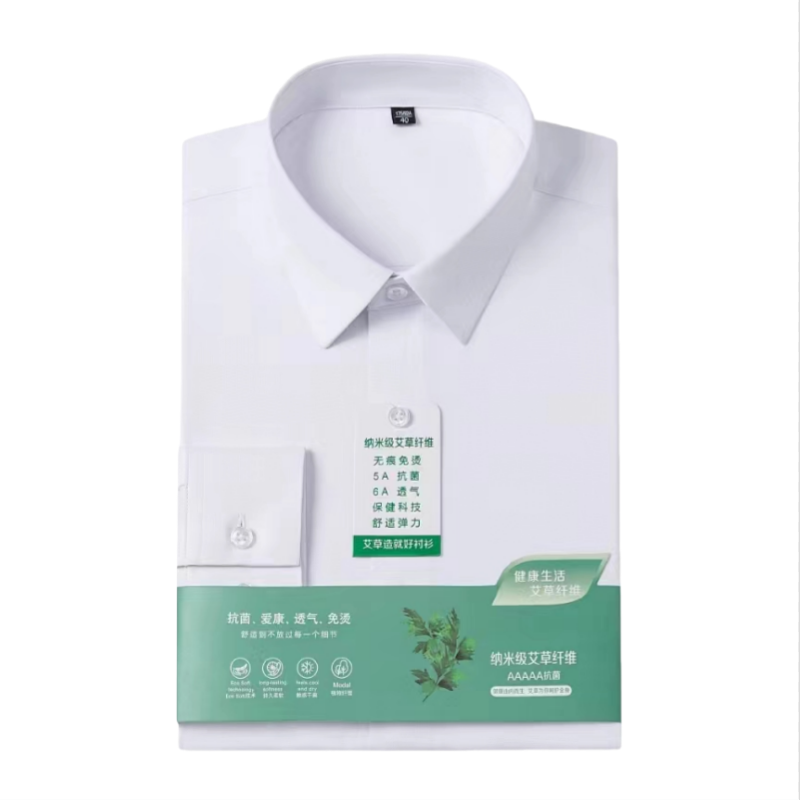 Dress Shirt Non-Iron - Kemeja Lengan Panjang Ukuran Besar 8XL