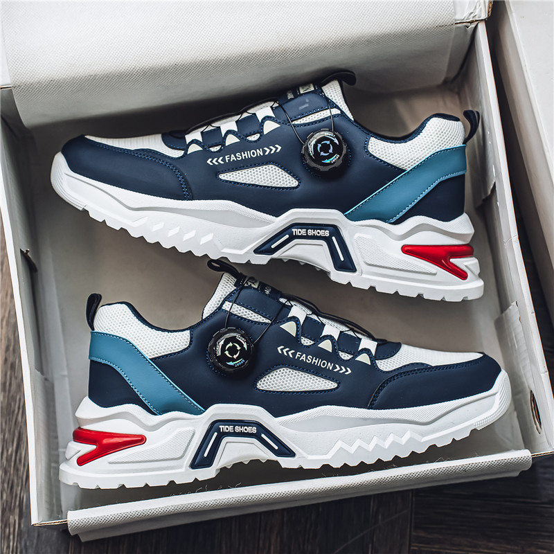Men Fashion Korean Style - Sepatu kets olahraga pria, sepatu lari