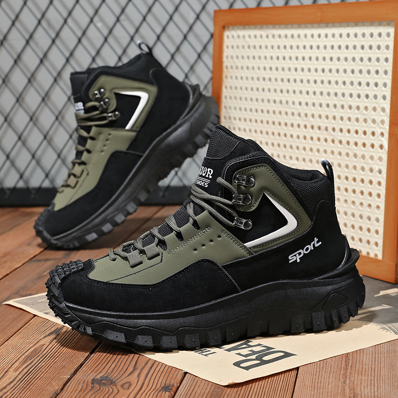 Sepatu Hiking Pria Lebar Anti  - Men Fashion Korean Style ulasan dan harga