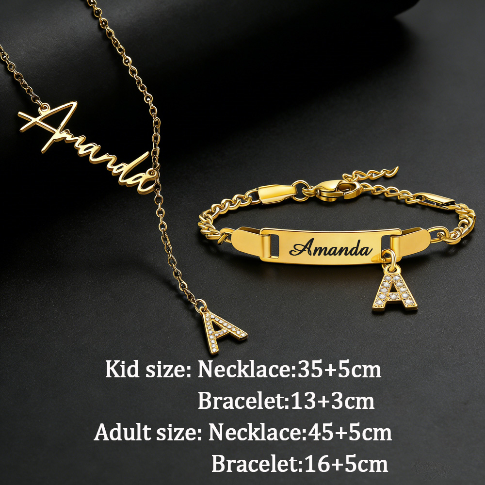 Akizoom Set Perhiasan Nama Kus - Men'S Fashion Jewelry Bracelets ulasan dan harga