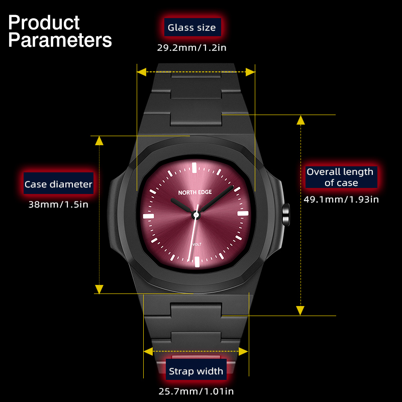 NORTH EDGE Jam Tangan untuk Pr - Mens Fashion Watch ulasan dan harga