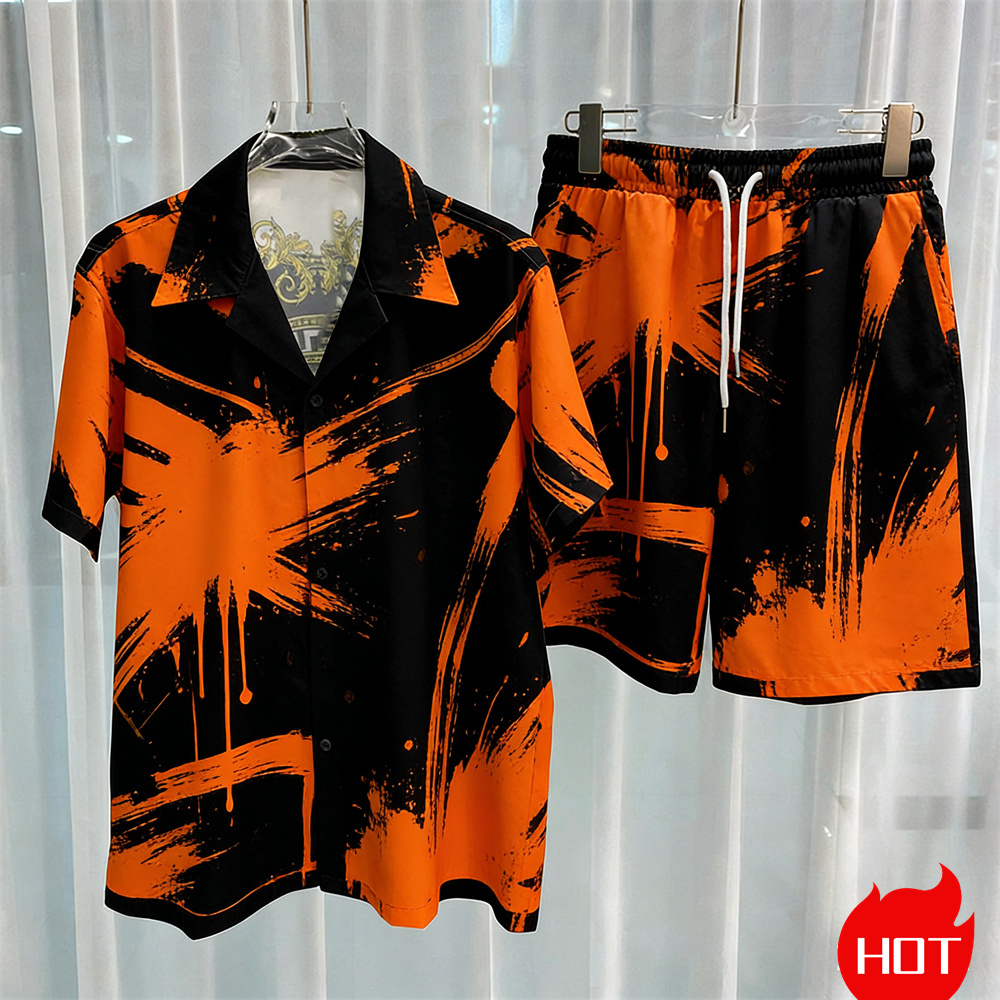 Setelan pria cetak digital, se - Mens Fashion Casual Outfits ulasan dan harga