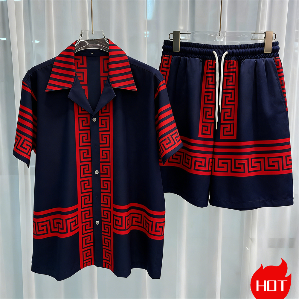 Setelan pria cetak digital, se - Mens Fashion Casual Outfits ulasan dan harga