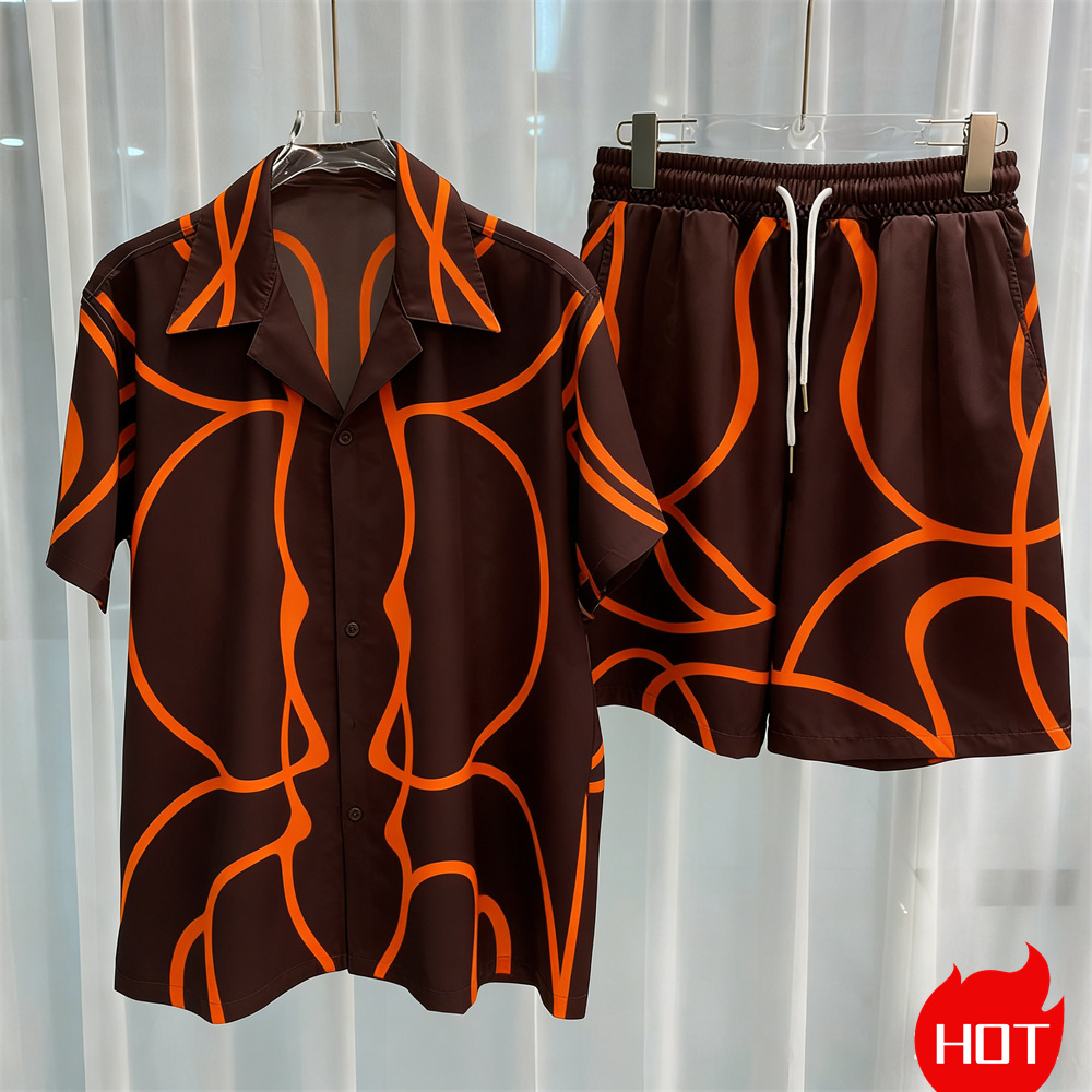 Setelan pria cetak digital, se - Mens Fashion Casual Outfits ulasan dan harga