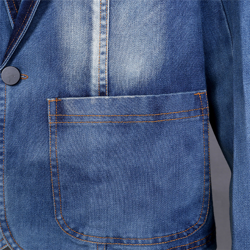 Jaket Setelan Denim Merek Pria - Men'S Fashion Light Jacket ulasan dan harga