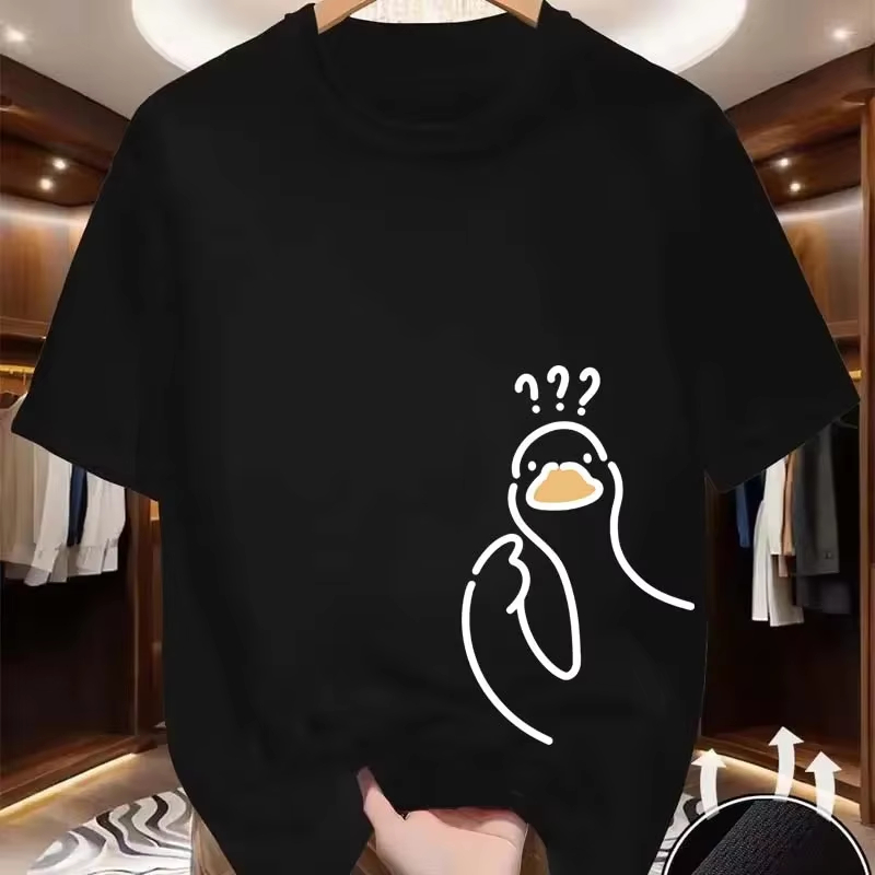 Kaus Gambar Bebek Tanda Tanya  - Men'S Fashion Questions ulasan dan harga