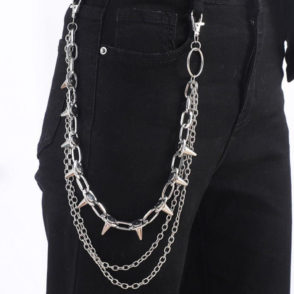 Rantai Pinggang Unisex Hip Hop - Men Fashion Key ulasan dan harga