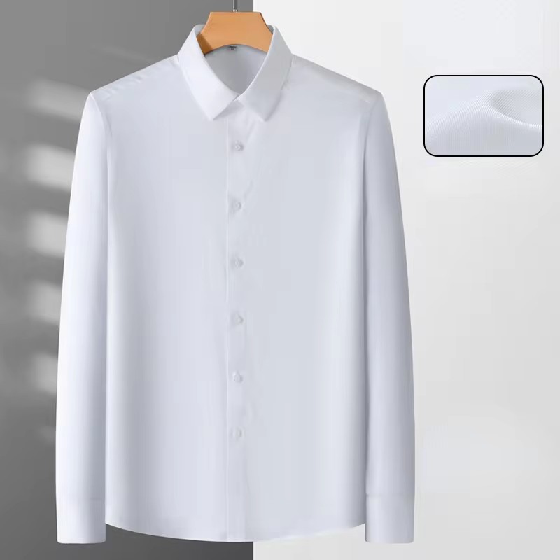 Kemeja Kerja Pria Anti Kusut M - Dress Shirt Non-Iron ulasan dan harga