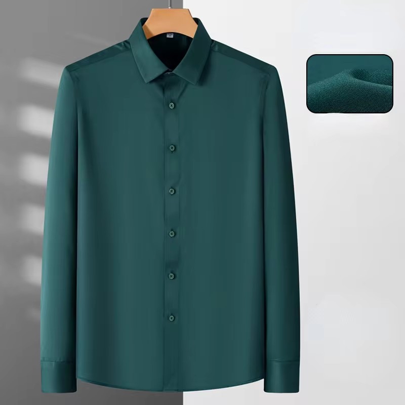 Kemeja Kerja Pria Anti Kusut M - Dress Shirt Non-Iron ulasan dan harga