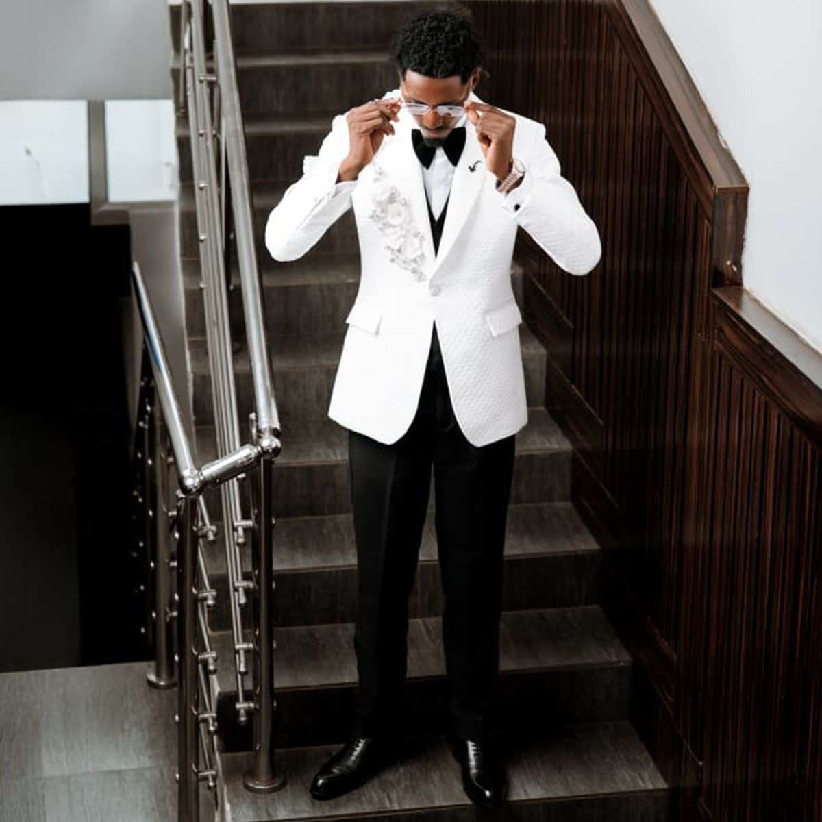 Setelan Jas Pria 2 Potong Berl - Slim Fit Blazer Men ulasan dan harga