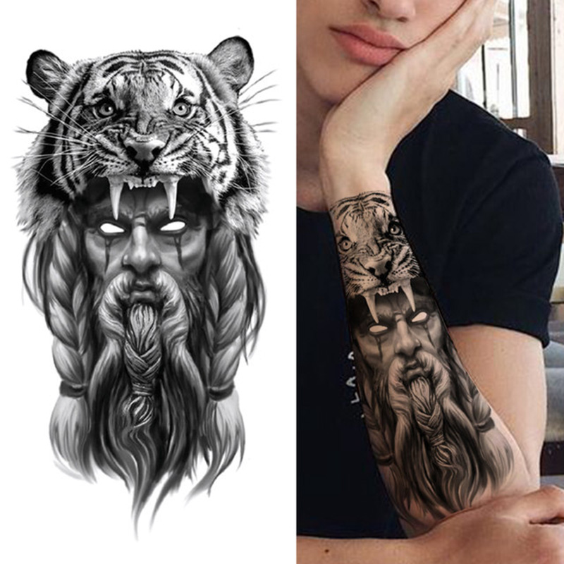 Stiker Tato Sementara Tahan Ai - Men Fashion King ulasan dan harga