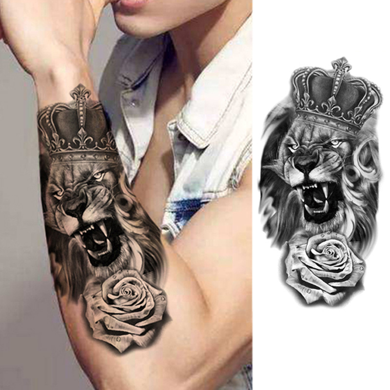 Stiker Tato Sementara Tahan Ai - Men Fashion King ulasan dan harga