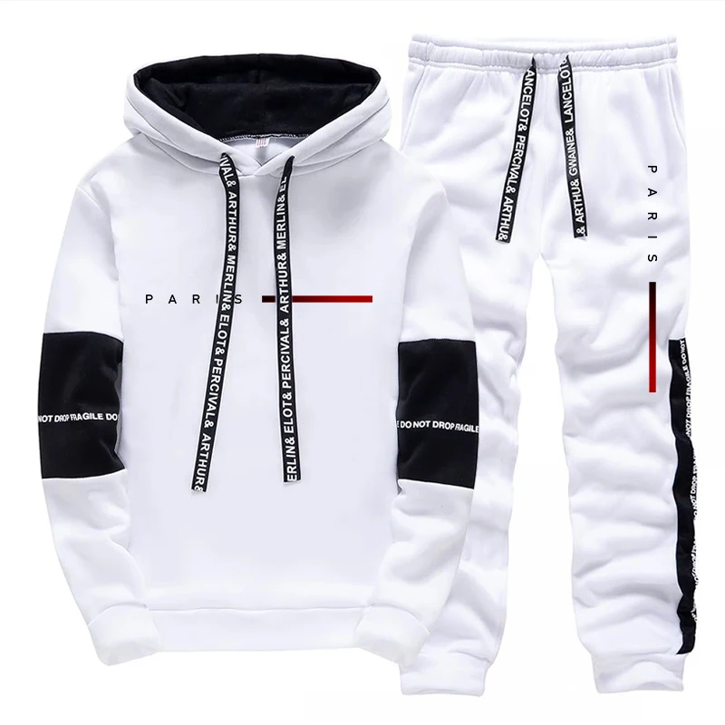 Set Hoodie Fashion Paris Stree - Men'S Fashion Hoodie ulasan dan harga