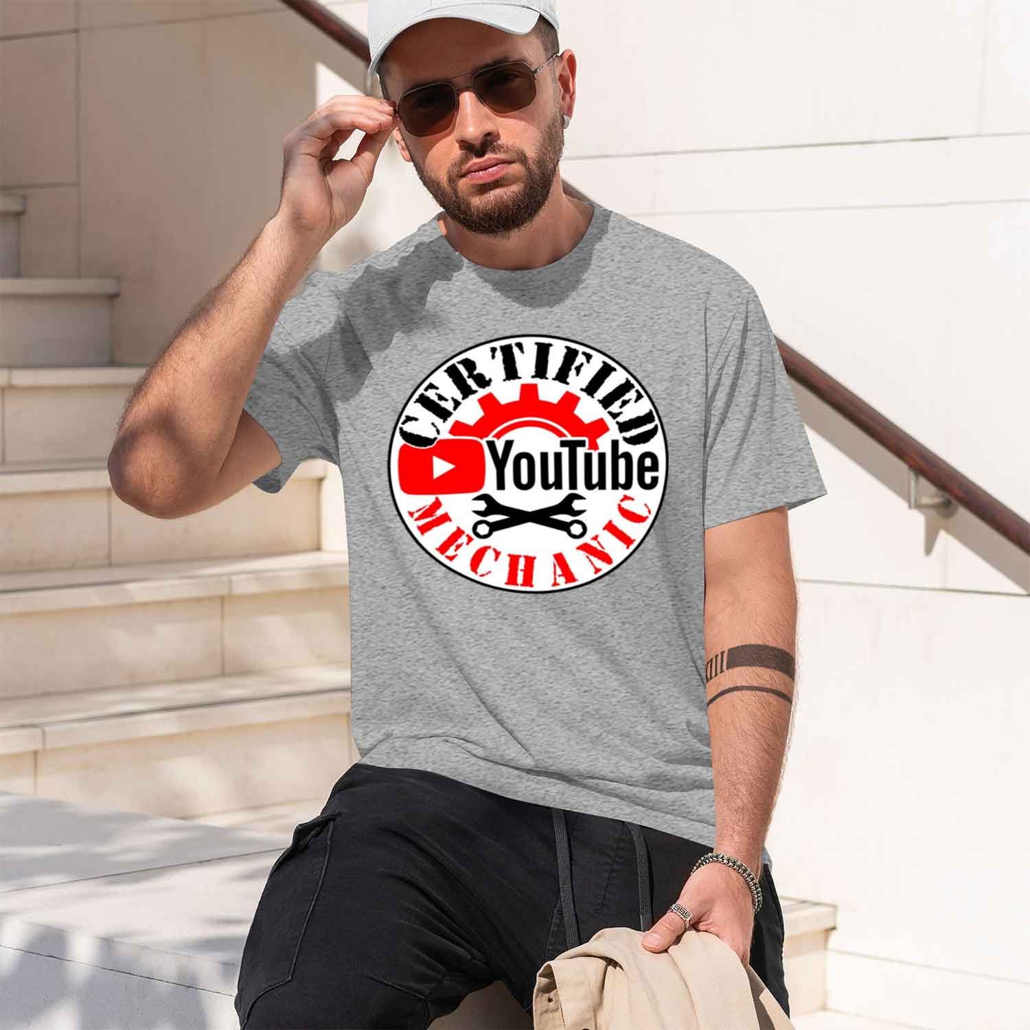 Certified tube Meanic Sticker  - Men'S Fashion Youtube ulasan dan harga