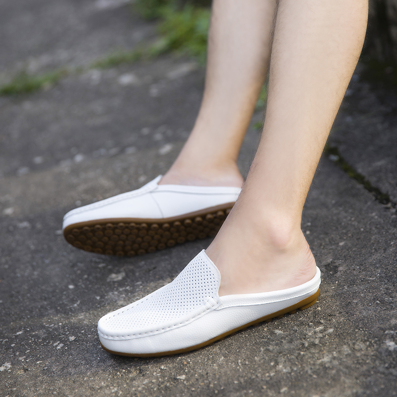 Sepatu Kasual Pria Sandal Kuli - Men'S Fashion Loafers ulasan dan harga