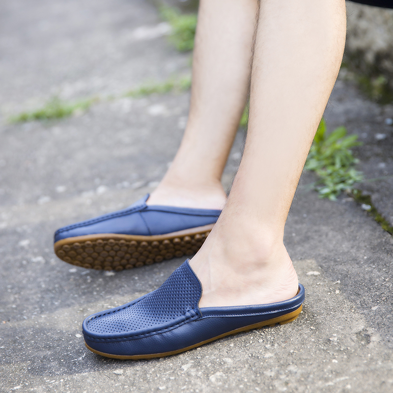 Sepatu Kasual Pria Sandal Kuli - Men'S Fashion Loafers ulasan dan harga