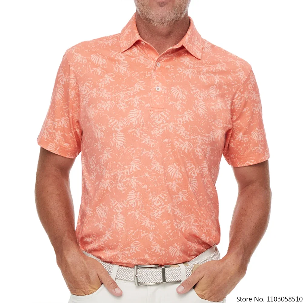 Kaus Golf Musim Panas Kaus Ola - Men'S Fashion Golf Clothing ulasan dan harga