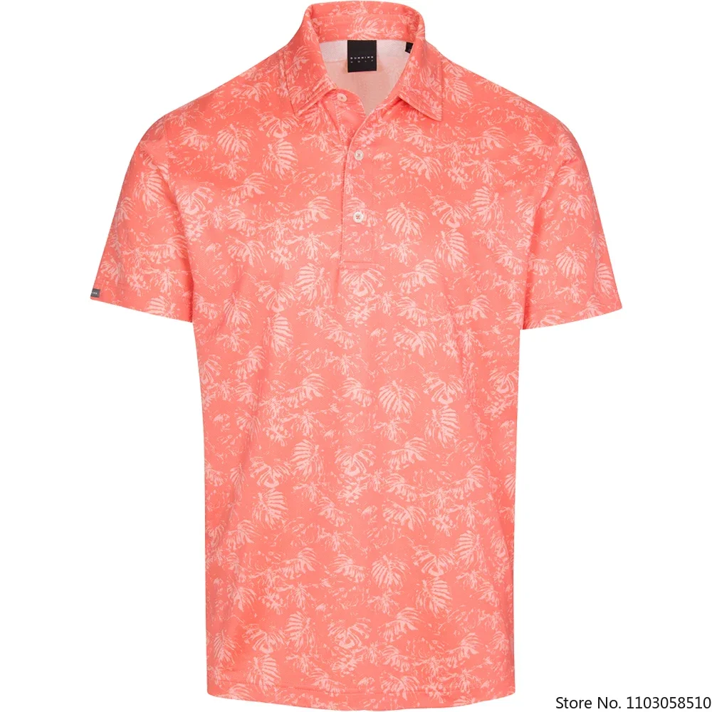 Kaus Golf Musim Panas Kaus Ola - Men'S Fashion Golf Clothing ulasan dan harga