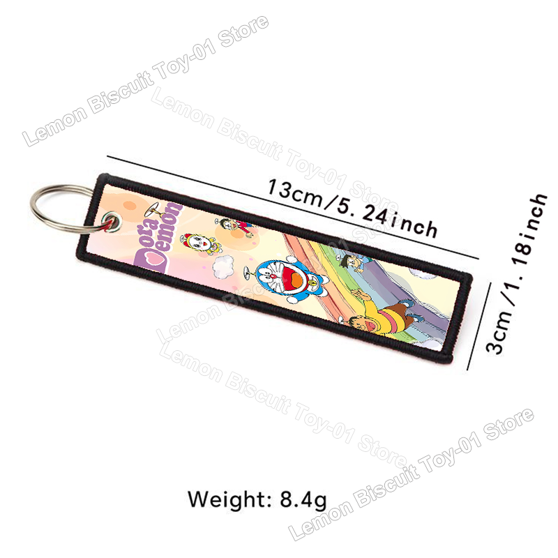 Gantungan Kunci Bordir Kartun  - Men Fashion Key ulasan dan harga