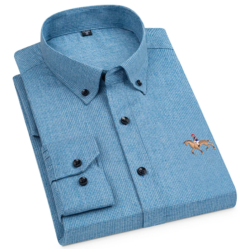 Ice Slik kemeja lengan panjang - Dress Shirt Non-Iron ulasan dan harga
