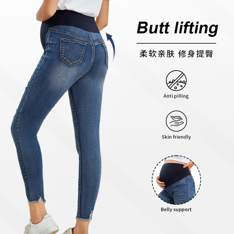Celana Denim Ketat Kasual Wani - Skinny Jeans Ripped ulasan dan harga