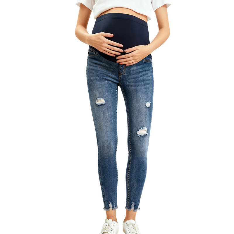 Celana Denim Ketat Kasual Wani - Skinny Jeans Ripped ulasan dan harga