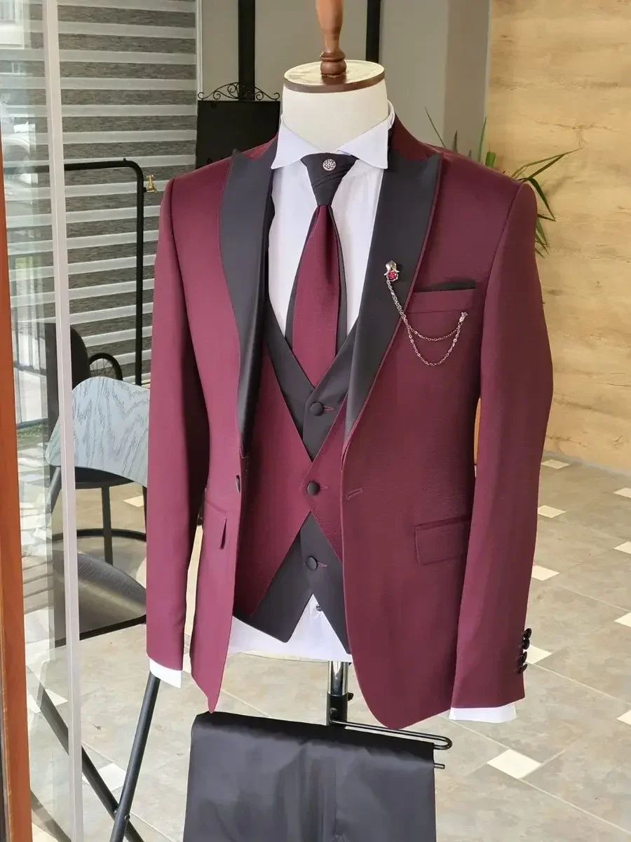 Jas Champagne Celana Hitam Ing - Slim Fit Blazer Men ulasan dan harga