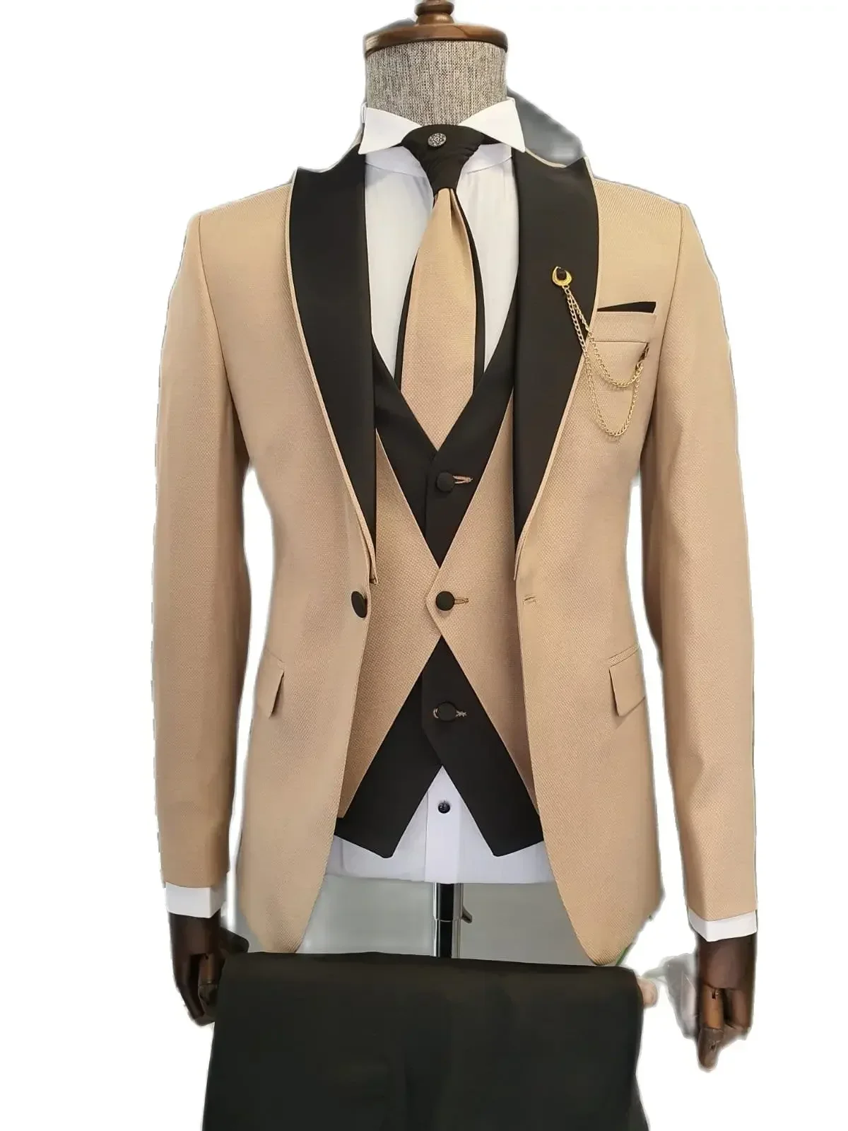 Jas Champagne Celana Hitam Ing - Slim Fit Blazer Men ulasan dan harga