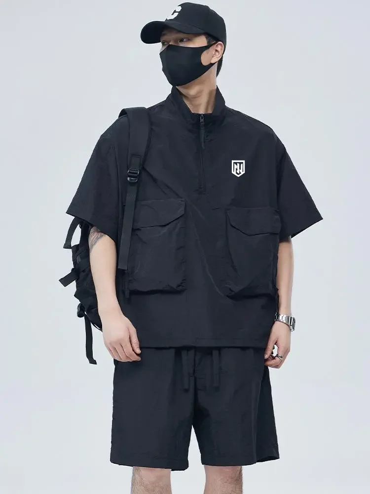 Set Golf Pria Dua Potong Kemej - Men'S Fashion Golf Clothing ulasan dan harga