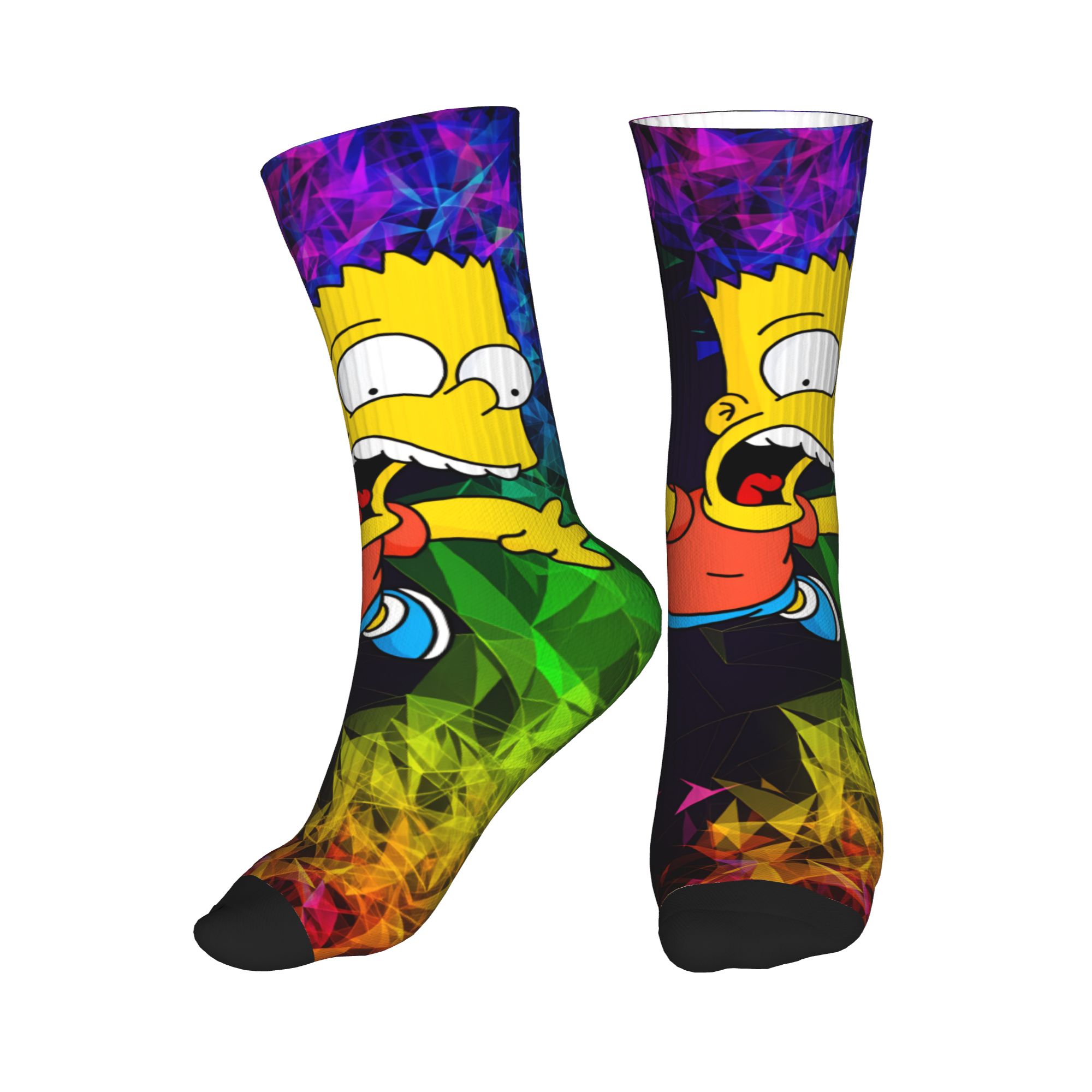 Bart S-Simpsons Kaus Kaki Moti - Men'S Fashion Youtube ulasan dan harga
