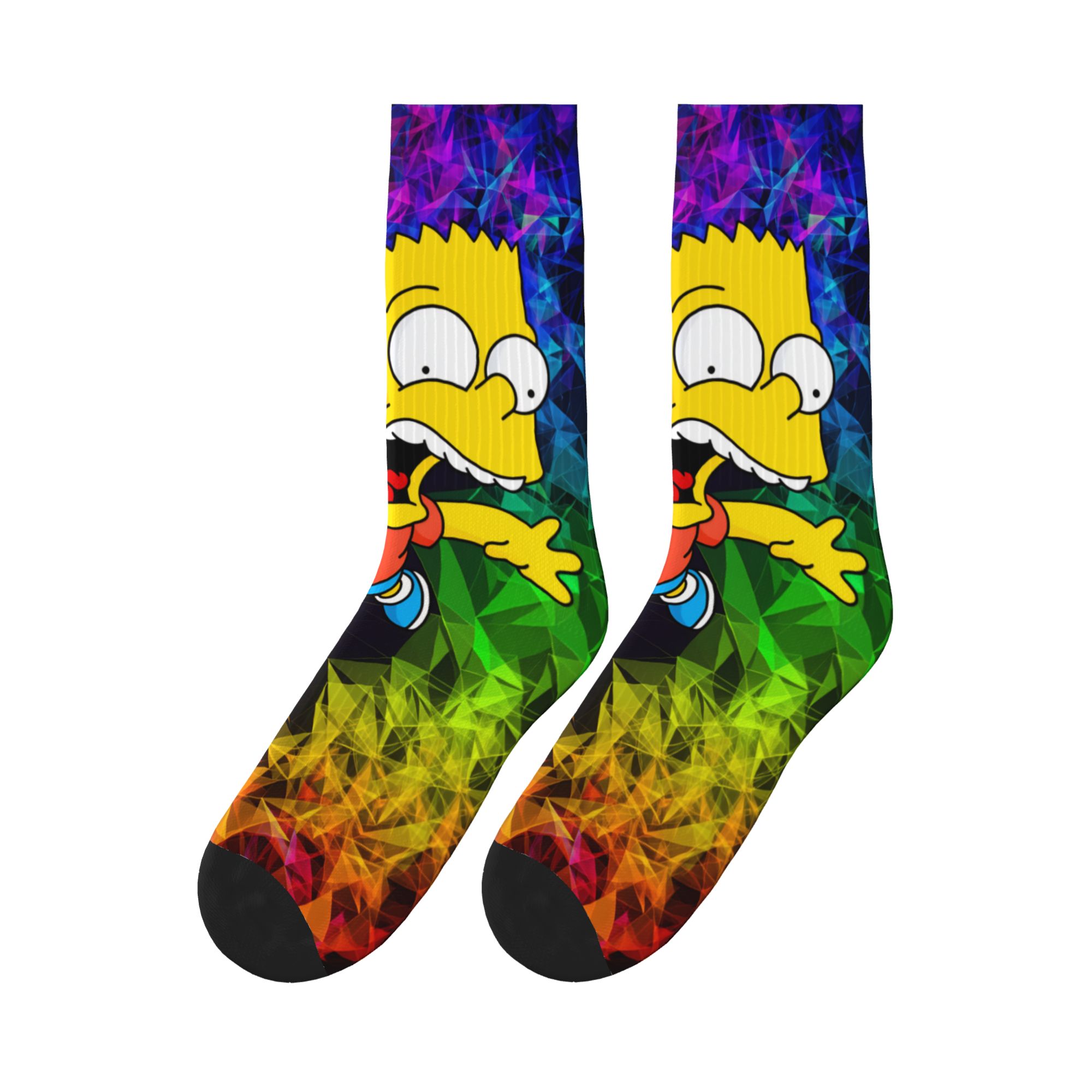 Bart S-Simpsons Kaus Kaki Moti - Men'S Fashion Youtube ulasan dan harga
