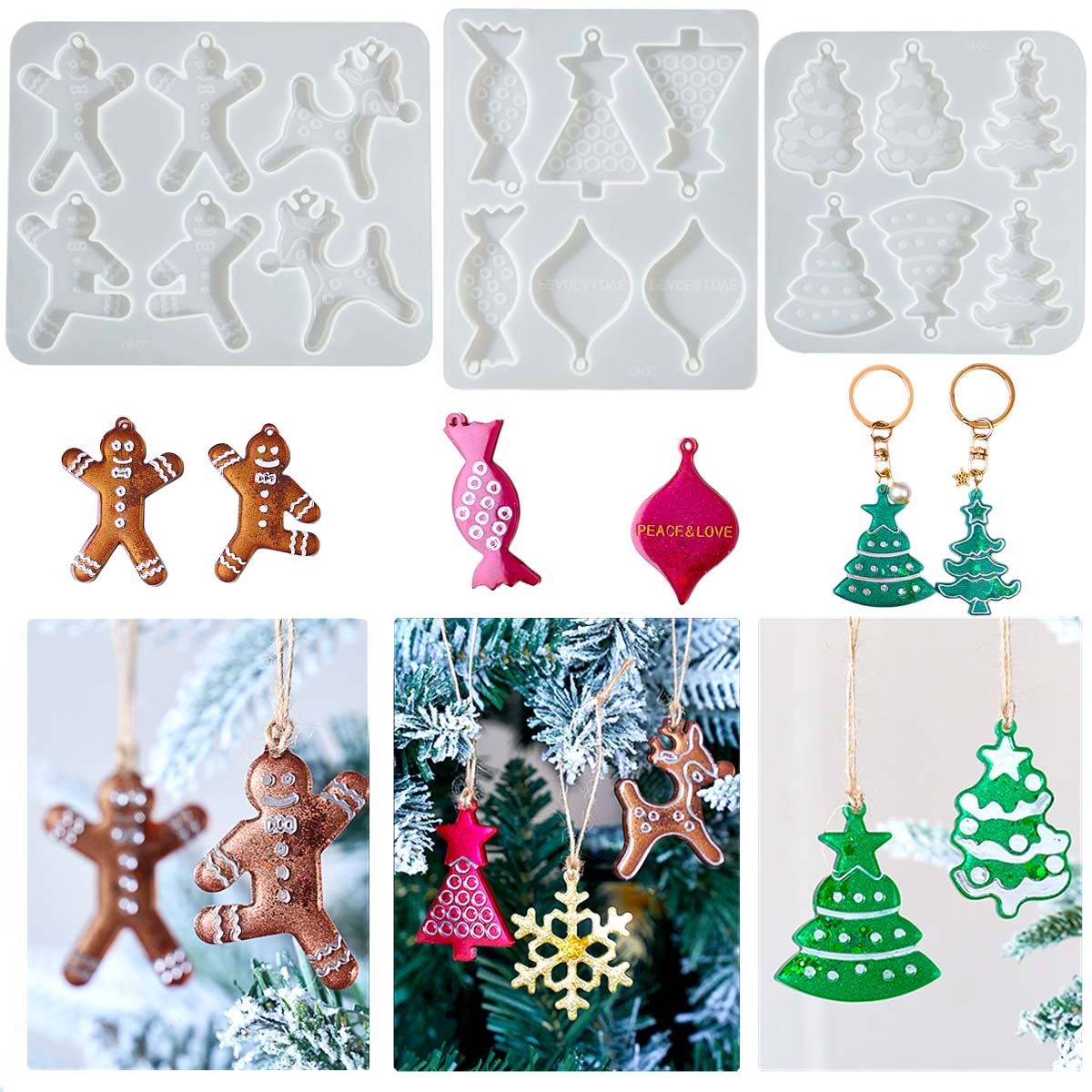 Cetakan Silikon Seri Natal unt - Men Fashion Key ulasan dan harga