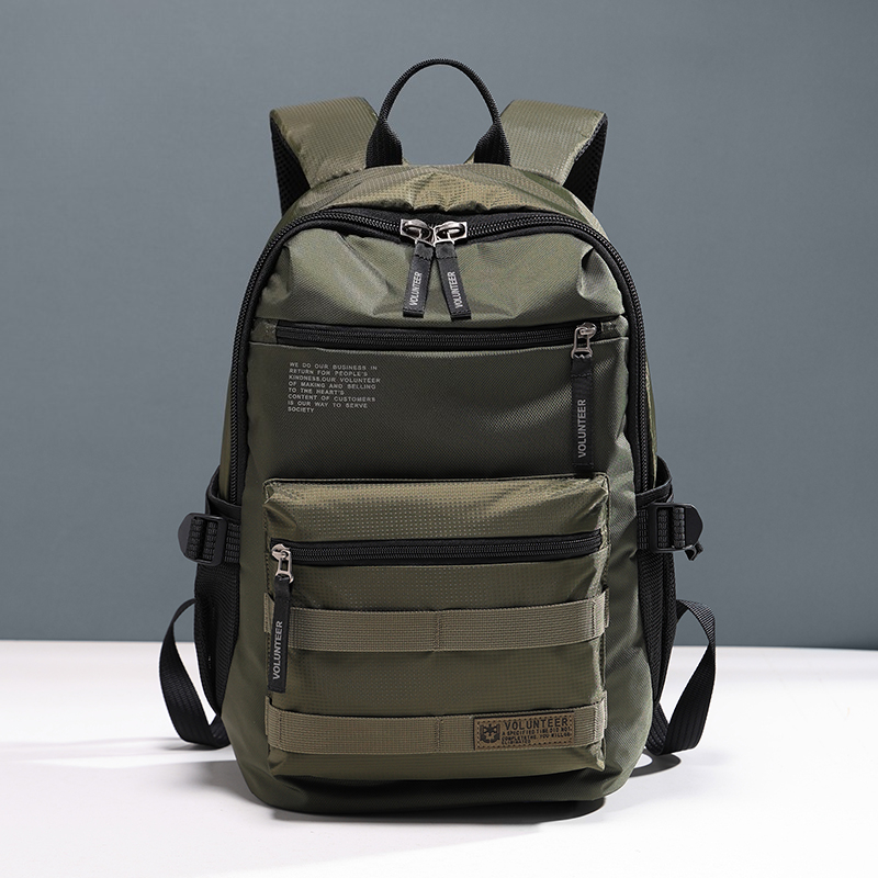VOLUNTEER Ransel Tahan Air Kom - Mens Fashion Blog ulasan dan harga