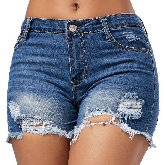 Celana Pendek Wanita Jeans Ber - Skinny Jeans Ripped ulasan dan harga