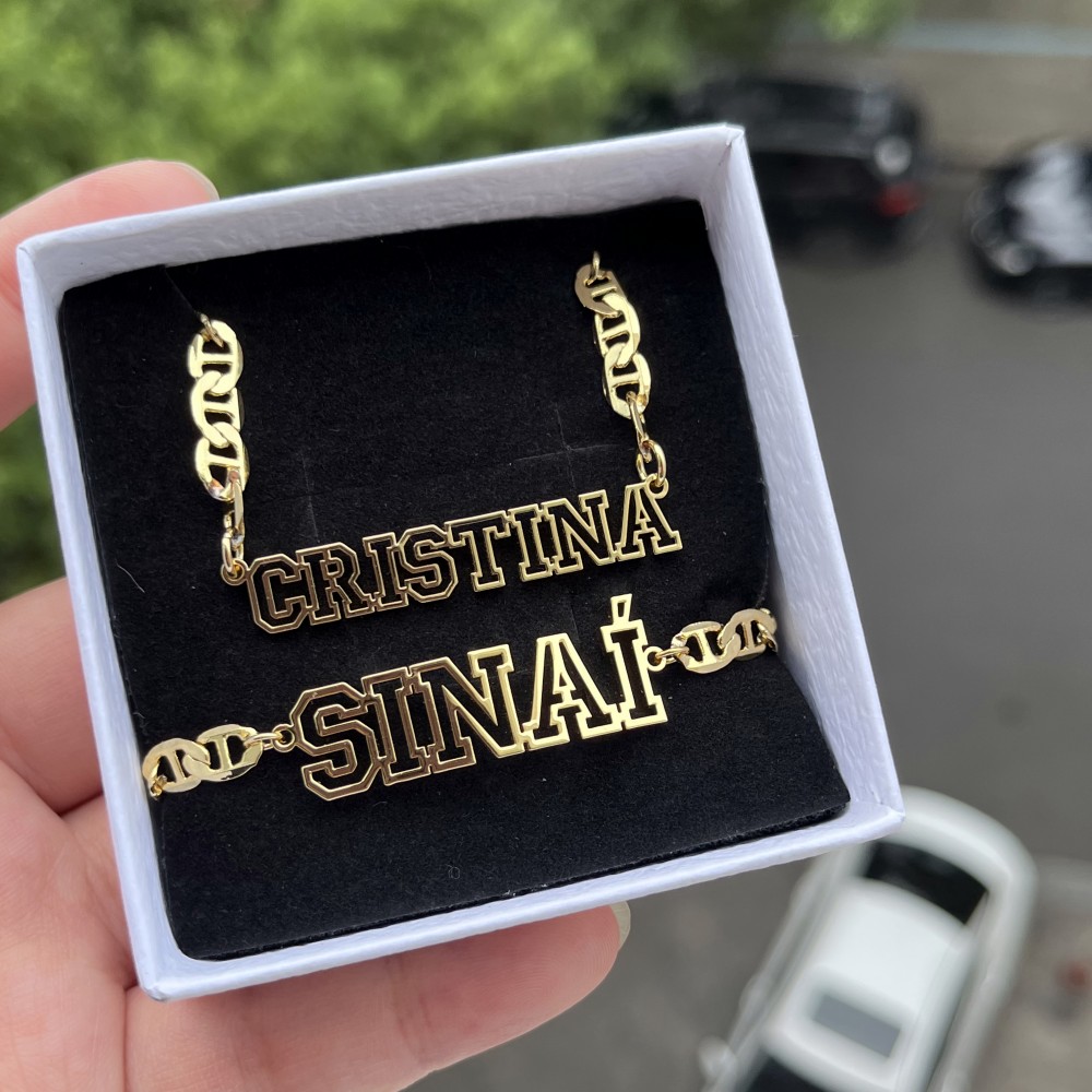 DUOYING kalung berongga nama k - Men'S Fashion Jewelry Bracelets ulasan dan harga