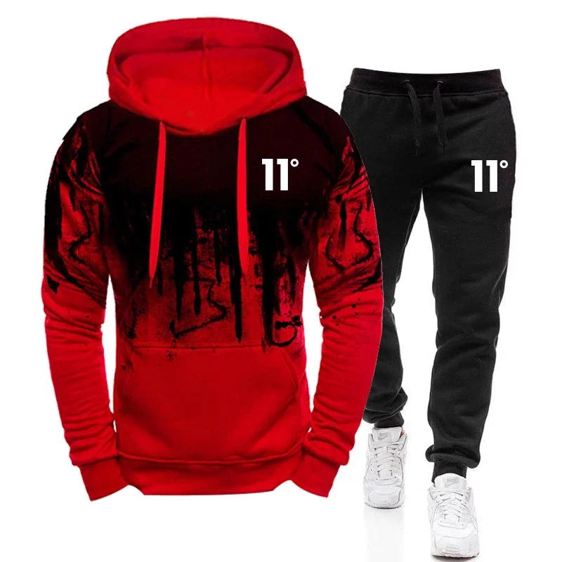 Setelan Olahraga Pria Berkuali - Men'S Fashion Hoodie ulasan dan harga